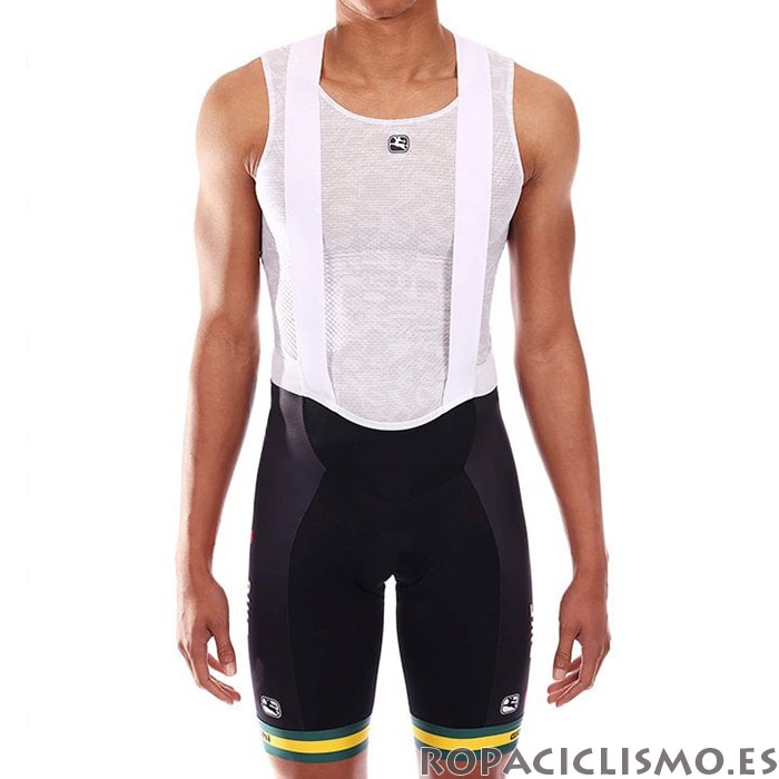 2021 Maillot Bike Exchange Tirantes Mangas Cortas Campeon Australia